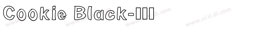 Cookie Black字体转换
